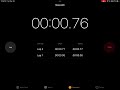 Fastest time clicking a stopwatch! (0 milliseconds seconds!)