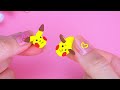 How To Make Cutest Pikachu Miniature House With Bedroom from Cardboard ❤️DIY Miniature House