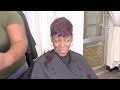 Stress broke her hair off really bad | Unknown Hair Loss| Thinning hair from stress