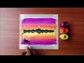 Poster colour easy painting for beginners 🤓|| poster colour painting ideas