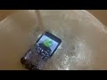 galaxy xcover 3 water test while playing bad piggies drip