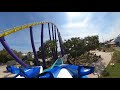 Jet Ski Coaster POV - Wave Breaker Rescue Coaster - SeaWorld San Antonio