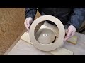 [Woodworking DIY] How to make a circle cutting jig for the trim router.