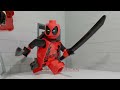Deadpool Vs Wolverine | LEGO Blender Animation 3D | 4K