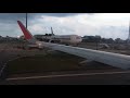 Jetstar Asia A320 landing from Surabaya (WARR)