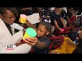 School Surprises Students With Backpacks Full of Supplies