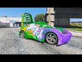 Street Race Crash Cars 3 McQueen Jackson Storm Cruz Ramirez Boost Wingo & Friends
