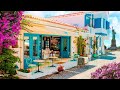 Spring Italian Coffee Shop Ambience - Morning Cafe Ambience with Bossa Nova Music for Good Mood