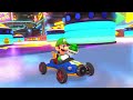 Mario Kart 8 Deluxe | 2Player | 200 CC | Yoshi vs Blues Shy Guy | 4K Turnip Cup