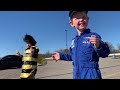 Racing kids power wheels truck, tractor, and ride on race cars. Educational drag racing | Kid Crew