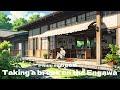 【Japanese Relax Music BGM】 夏の縁側で一休み : Taking a break on the Engawa in summer