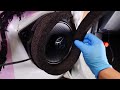 Replacing broken speakers and deadening. Sound quality comparison.