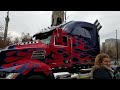 Optimus Prime truck leads as Grand Marshal for 2017 Santa Parade
