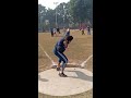 shot put technique practice throw Indian player Chandigarh 46 stadium practice speed technique