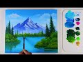 Acrylic Painting for Beginners: A Step-by-Step Landscape Painting Tutorial for Beginners on Canvas