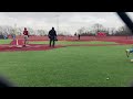 Infield RBI single (junior varsity game)