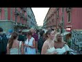 Milan Grand Canal Evening Walk - 4K 60fps with Captions (Naviglio Grande)