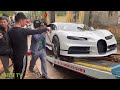 The process of bringing the homemade bugatti chiron supercar to interior work