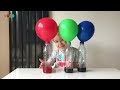 Baking Soda and Vinegar Balloon Experiment