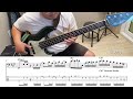 Finger basslick #3 In F#m - Transcription