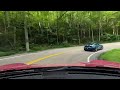 Stock 992 Ruby Star T chases down GT2RS on Tail of the Dragon