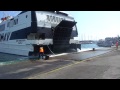 Attracco nave veloce per Ventotene.mp4