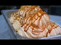 homemade ice cream! gelato ice cream making - taiwanese ice cream shop