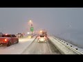 Trucking Into Denver During a Snow Storm!! I-70 Eastbound and Down!!