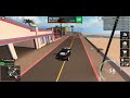 Driving through town 🖤 - Driving simulator | Roblox
