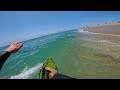 Sandbar in Newport Beach Creates GLASSY Skimboarding Waves