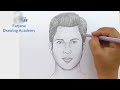 How to draw face for Beginners/ EASY WAY TO DRAW A MAN FACE