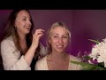 ASMR Face Framing Spring Hair Styling 🌸 Perfectionist Hair Adjusting + Flower Placements