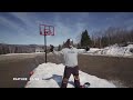 INCREDIBLE Snowboard Trick Shot Run (in one take)