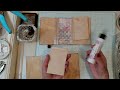 Index Card Tri Fold - Flip - Pocket - Junk Journal Ephemera