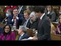 Trudeau bragging about results that don't exist.