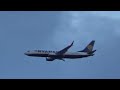 Ryanair Boeing 737 MAX 8-200 approaching Turin Caselle Airport from Porto Francisco de Sa C. Airport