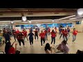 Swiss Re Agilympics 2022 Flashmob in the cafeteria. .