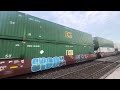 Norfolk Southern intermodal Saturday, June 29, 2024