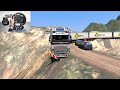 Road Train On Dangerous Mountain Road | Mega Transports | Euro truck simulator 2 | Volvo truck