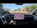 Two Hours of Zero Intervention Driving on Tesla FSD 12.4.3 (Timelapse)