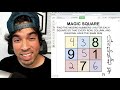 Magic Square - Find the missing values (1-9)