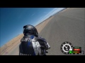 Lap at Streets of Willow with Superbike School including data overlay
