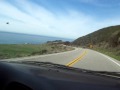 Driving on Pacific Coast Highway (Highway 1) to San Francisco