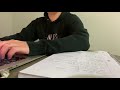 STUDY WITH ME! 90min, no breaks, no music, typing sounds, asmr homework