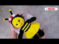 💛A Wonderful Toy/👌Making a Toy Bee from a Sock/🔊Easy and Practical