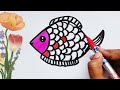 How to Draw Icecream 🍦 | Ice cream Drawing, Painting and Coloring for Kids and Toddlers| Child Art