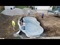 New Imagine Fantasy 26 in-ground pool install
