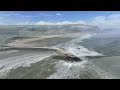 Skiningrove North Yorkshire Coast Drone Footage.