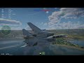 STOCK F-14B Tomcat GRIND Experience 💀| No flares at TOP TIERS! ☠️☠️☠️ (Part 1)