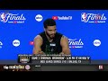 Jayson Tatum previews Game 3, FULL Interview | 2024 NBA Finals Media Day